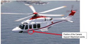AW139 Camera mount by Boggi Aeronautics