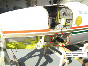 Structural repair of Piper Aerostar PA60-601P nose - fuselage