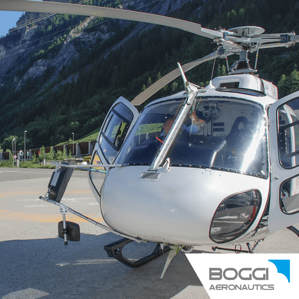 Boggi Aeronautics _ AS350 AS355 H125 dual cargo mirror right and left