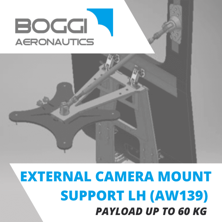 Boggi Aeronautics _ AW139 external camera mount LH payload 60 kg