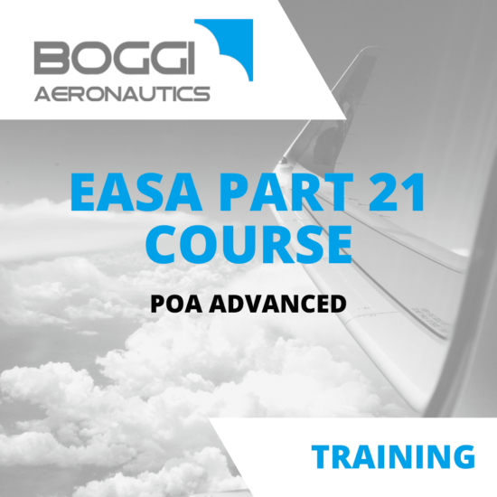 Boggi Aeronautics _ Aviation Training _ EASA Part21 course, POA advanced