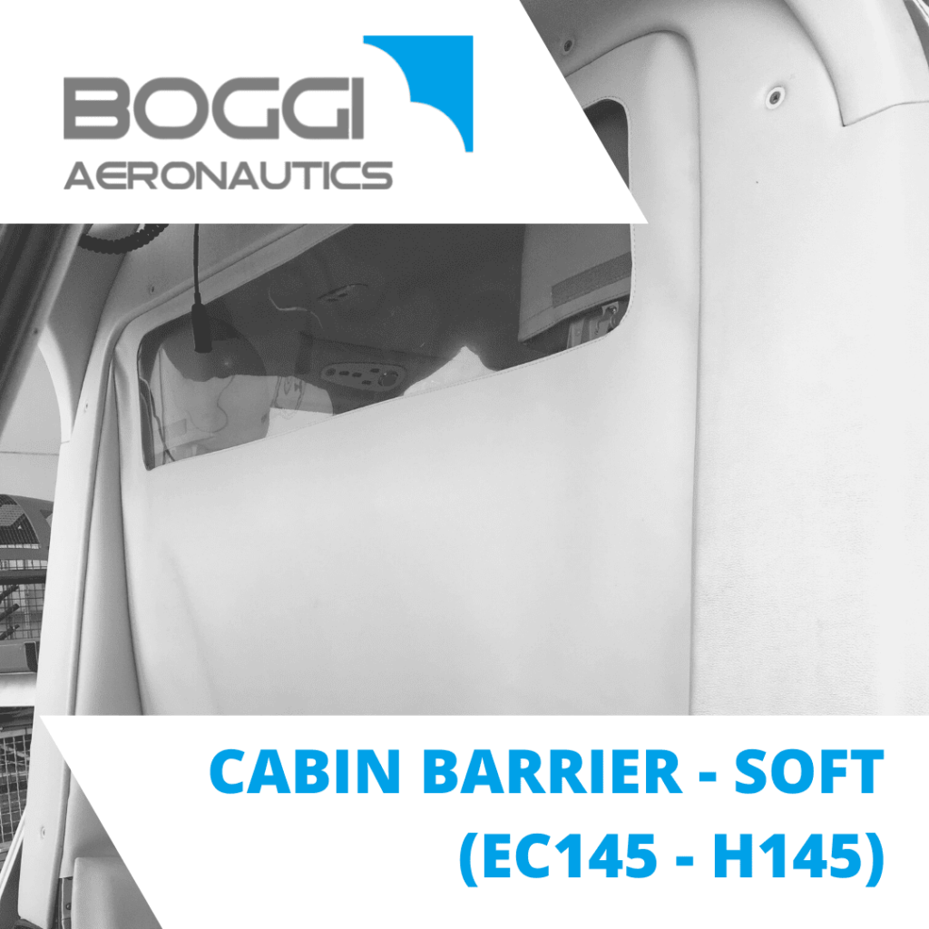 cabin barrier for helicopter Airbus EC145 H145